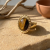 Glamour Anel Olho de Tigre Ajustável - Energiza.ME - Acessórios em Pedras Naturais e Terapias