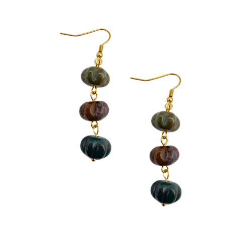 Luxuoso Brinco de Ágata Encantadora - 02