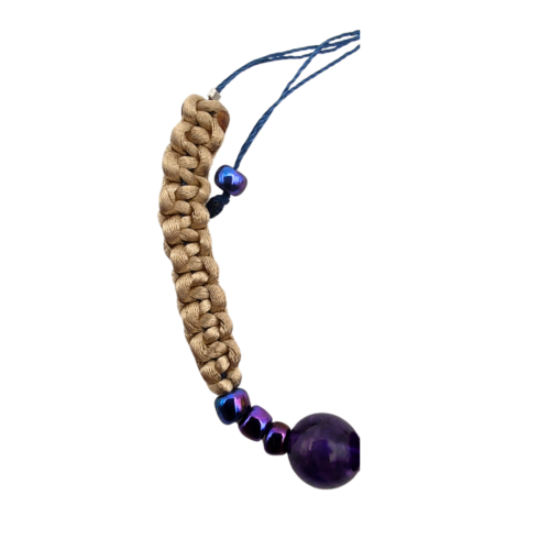 Pulseira Equilíbrio de Ametista - Energiza.ME