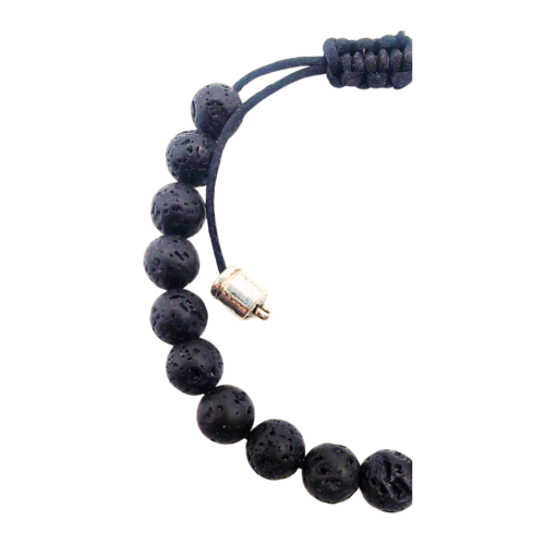 Pulseira Eu Interior Lava Vulcânica - Energiza.ME