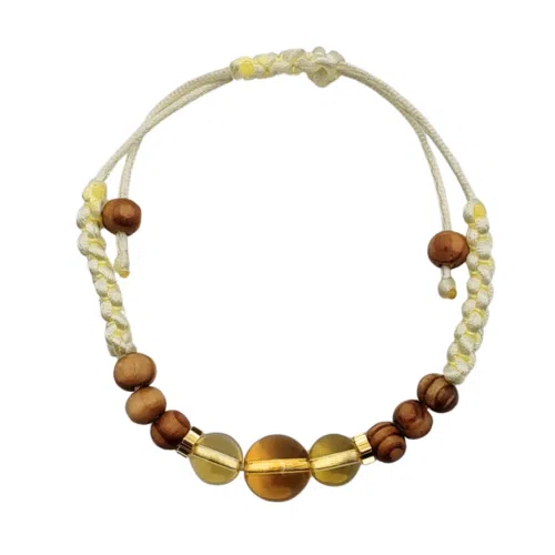 Pulseira Felicidade de Citrino - Energiza.ME