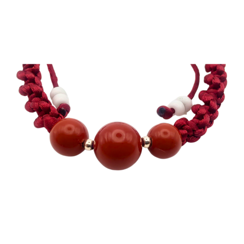 Pulseira Intuição Jaspe Vermelho - Energiza.ME