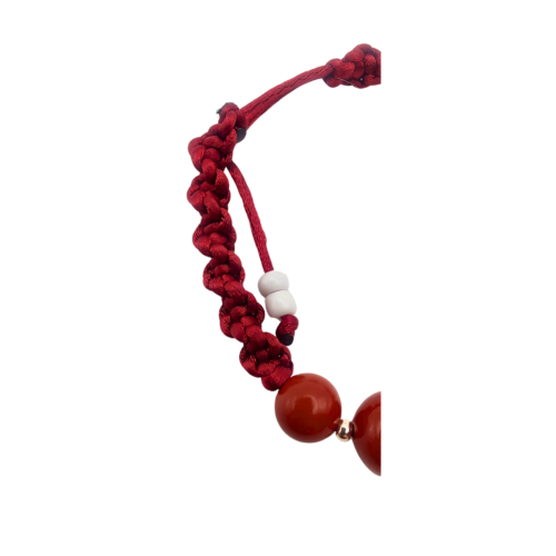 Pulseira Intuição Jaspe Vermelho - Energiza.ME