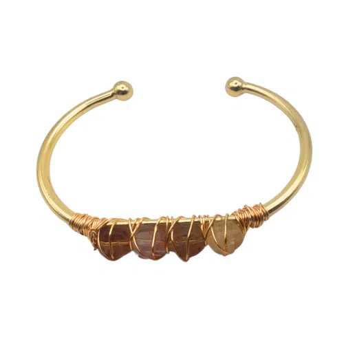 Bracelete Luz Citrino - Energiza.ME