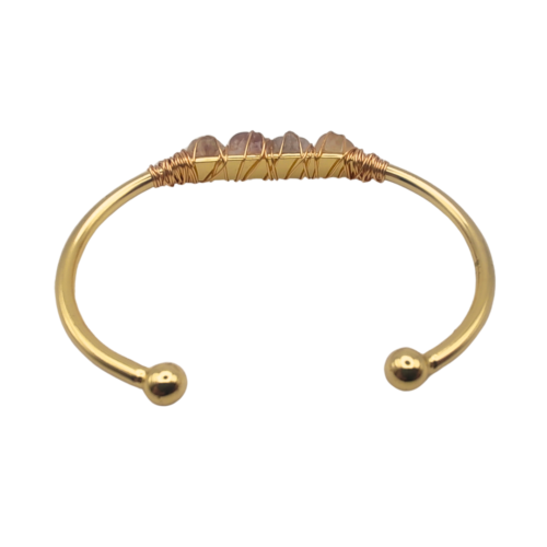 Bracelete Luz Citrino - Energiza.ME