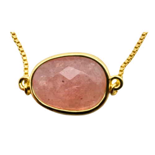 Pulseira Amor Quartzo Rosa - Energiza.ME