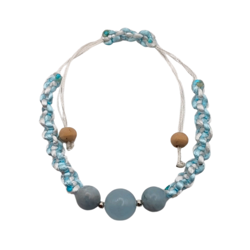 Pulseira Coragem Aquamarine - Energiza.ME