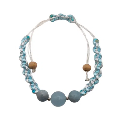 Pulseira Coragem Aquamarine - Energiza.ME