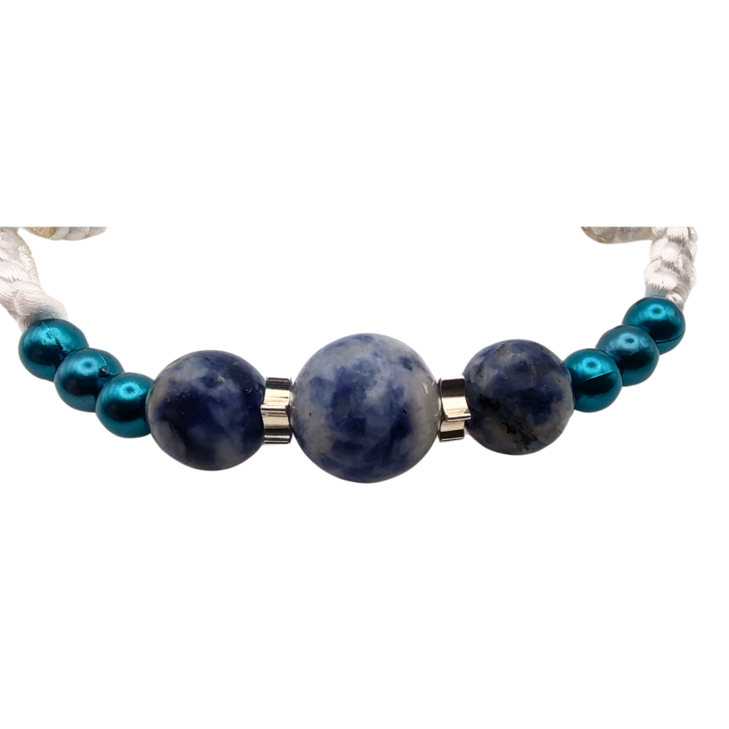 Pulseira Meditação Profunda Sodalita - Energiza.ME