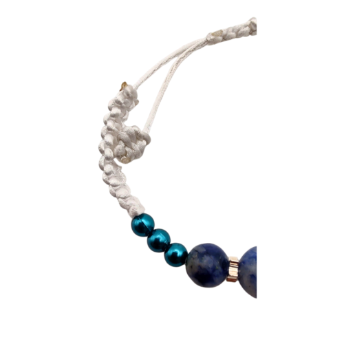 Pulseira Meditação Profunda Sodalita - Energiza.ME