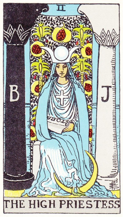 The High Priestess - Tarô das 5 Dimensões - Energiza.ME- Cristais Energizados com Reiki e Geometria Sagrada