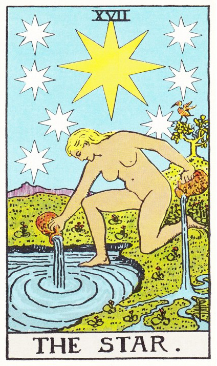 The Star - Tarô das 5 Dimensões - Energiza.ME- Cristais Energizados com Reiki e Geometria Sagrada